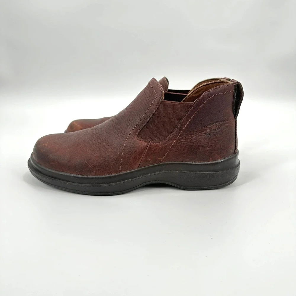 Red Wing Shoes 8602 Mens 8.5 EE Brown Leather‎ Chelsea Slip On Ankle Boots